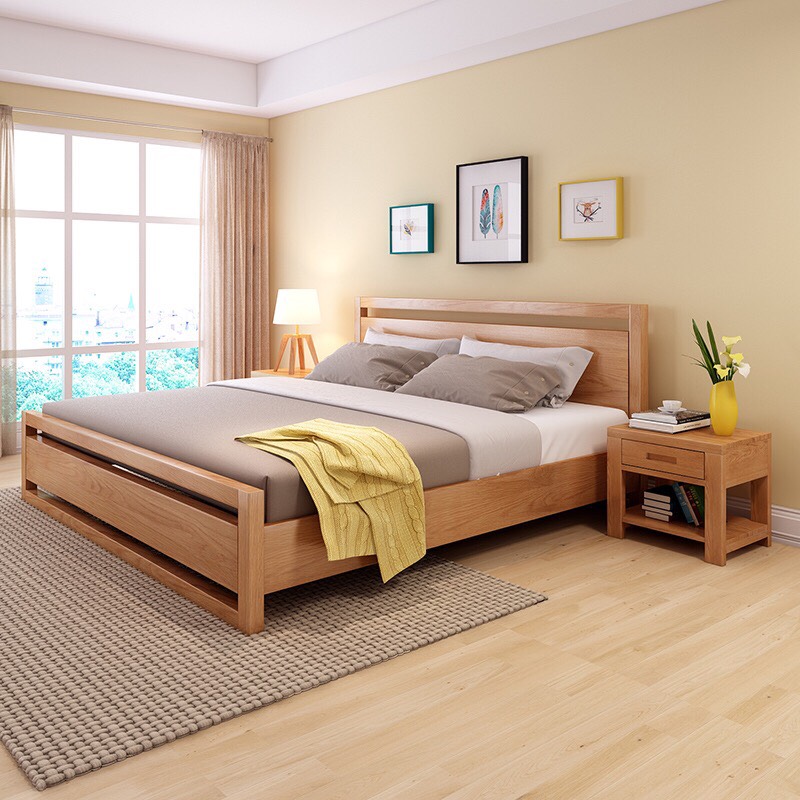 Nên mua giường gỗ sồi hay xoan đào?