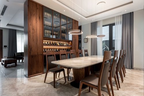 Tủ rượu gỗ óc chó TR-12