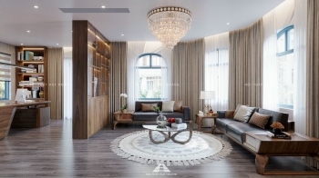 Thiết kế nội thất biệt thự nhà vườn tại Bãi Cháy, Hạ Long