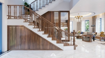 Thiết kế nội thất biệt thự nhà vườn tại Bãi Cháy, Hạ Long