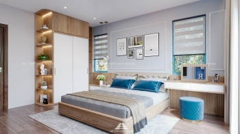 Thiết kế nội thất biệt thự nhà vườn tại Bãi Cháy, Hạ Long