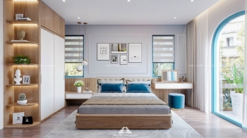Thiết kế nội thất biệt thự nhà vườn tại Bãi Cháy, Hạ Long