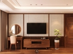 Thiết kế nội thất gỗ óc chó biệt thự cao cấp tại Hà Nam
