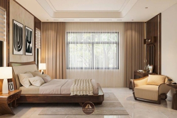 THIẾT KẾ NỘI THẤT GỖ ÓC CHÓ BIỆT THỰ QUẢNG BÌNH