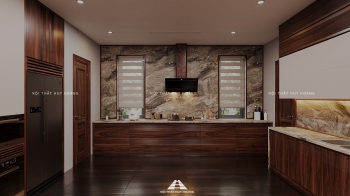 Thiết kế nội thất gỗ óc chó biệt thự Sala, Quận 2, TP Hồ Chí Minh