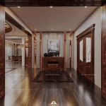 Thiết kế nội thất gỗ óc chó biệt thự Sala, Quận 2, TP Hồ Chí Minh