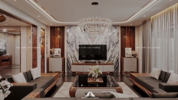 Thiết kế nội thất gỗ óc chó biệt thự Sala, Quận 2, TP Hồ Chí Minh