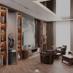 Thiết kế nội thất gỗ óc chó biệt thự Sala, Quận 2, TP Hồ Chí Minh