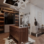 Thiết kế nội thất gỗ óc chó biệt thự Sala, Quận 2, TP Hồ Chí Minh