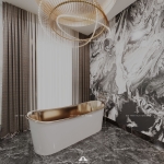 Thiết kế nội thất gỗ óc chó biệt thự Sala, Quận 2, TP Hồ Chí Minh