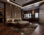 Thiết kế nội thất gỗ óc chó biệt thự Sala, Quận 2, TP Hồ Chí Minh