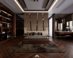 Thiết kế nội thất gỗ óc chó biệt thự Sala, Quận 2, TP Hồ Chí Minh