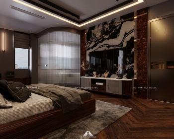 Thiết kế nội thất gỗ óc chó biệt thự Sala, Quận 2, TP Hồ Chí Minh