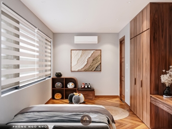 Thiết kế và thi công nội thất gỗ óc chó biệt thự Thanh Hóa