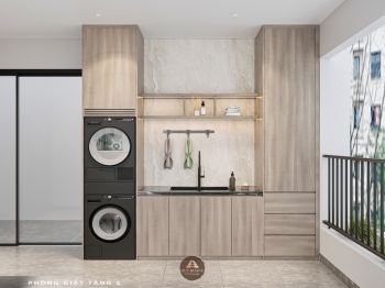 Thiết kế và thi công nội thất gỗ óc chó biệt thự Thanh Hóa