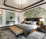 Thiết kế nội thất nhà phố phong cách indochine tại Gia Lâm, Hà Nội