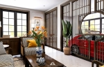 Thiết kế nội thất nhà phố phong cách indochine tại Gia Lâm, Hà Nội