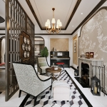 Thiết kế nội thất nhà phố phong cách indochine tại Gia Lâm, Hà Nội
