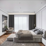 Thiết kế nội thất biệt thự song lập đẹp, ấn tượng tại Nam Từ Liêm