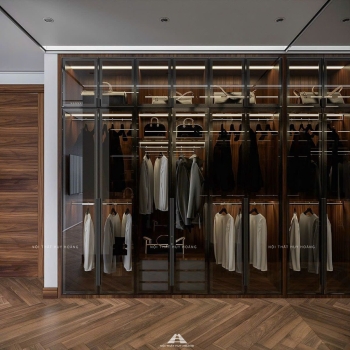 Thiết kế nội thất biệt thự song lập đẹp, ấn tượng tại Nam Từ Liêm