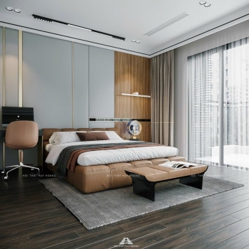 Thiết kế nội thất biệt thự song lập đẹp, ấn tượng tại Nam Từ Liêm