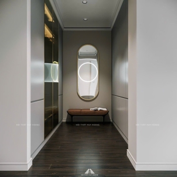 Thiết kế nội thất biệt thự song lập đẹp, ấn tượng tại Nam Từ Liêm