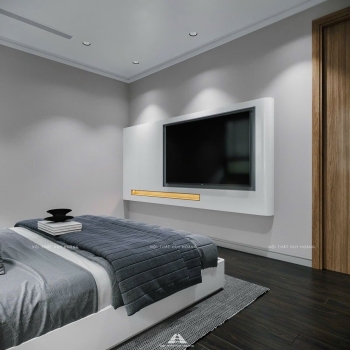 Thiết kế nội thất biệt thự song lập đẹp, ấn tượng tại Nam Từ Liêm