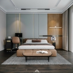 Thiết kế nội thất biệt thự song lập đẹp, ấn tượng tại Nam Từ Liêm