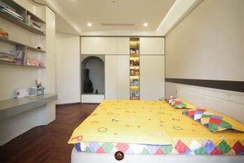 THIẾT KẾ NỘI THẤT GỖ ÓC CHÓ VILLA MỸ ĐÌNH