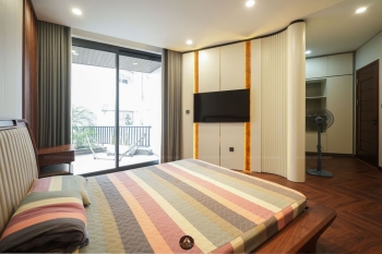 THIẾT KẾ NỘI THẤT GỖ ÓC CHÓ VILLA MỸ ĐÌNH