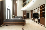 THIẾT KẾ NỘI THẤT GỖ ÓC CHÓ VILLA ĐÔNG ANH