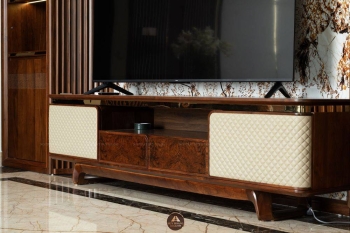 THIẾT KẾ NỘI THẤT GỖ ÓC CHÓ VILLA ĐÔNG ANH