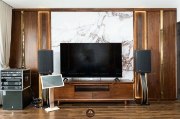 THIẾT KẾ NỘI THẤT GỖ ÓC CHÓ VILLA ĐÔNG ANH