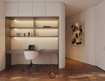 THIẾT KẾ NỘI THẤT GỖ ÓC CHÓ VILLA MIÊU NHA
