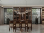 THIẾT KẾ NỘI THẤT GỖ ÓC CHÓ VILLA MIÊU NHA