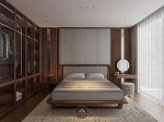 THIẾT KẾ NỘI THẤT GỖ ÓC CHÓ VILLA MIÊU NHA