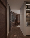 THIẾT KẾ NỘI THẤT GỖ ÓC CHÓ VILLA MIÊU NHA