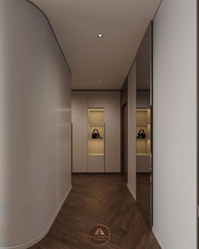 THIẾT KẾ NỘI THẤT GỖ ÓC CHÓ VILLA MIÊU NHA
