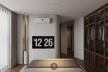 THIẾT KẾ NỘI THẤT GỖ ÓC CHÓ VILLA MIÊU NHA