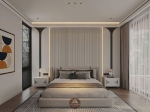 THIẾT KẾ NỘI THẤT GỖ ÓC CHÓ VILLA MIÊU NHA