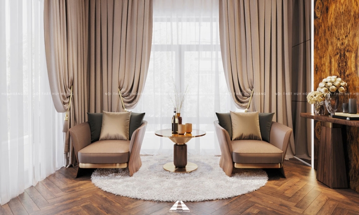 Ghế thư giãn gỗ óc chó