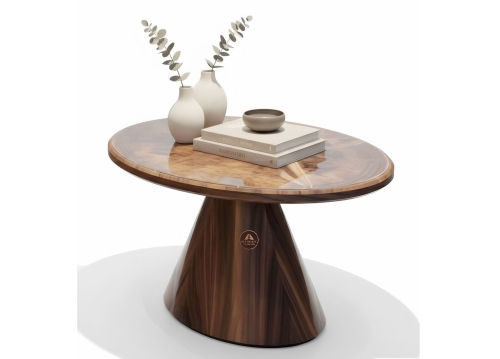 Bàn trà gỗ óc chó mẫu 05