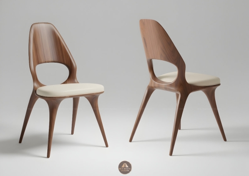 Ghế ăn gỗ óc chó GA31