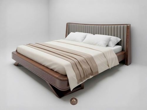 Giường ngủ gỗ óc chó Romance 13