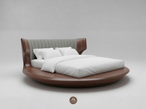 Giường ngủ gỗ óc chó Romance 14