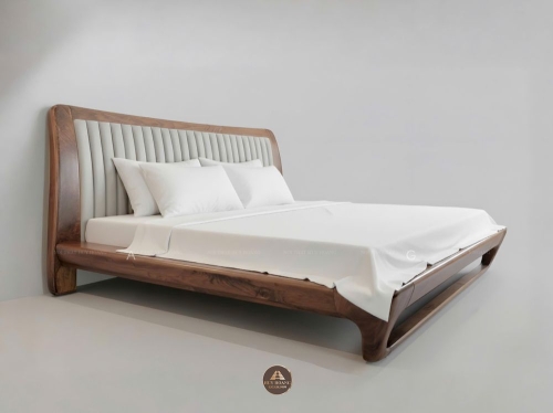 Giường ngủ gỗ óc chó Romance 15