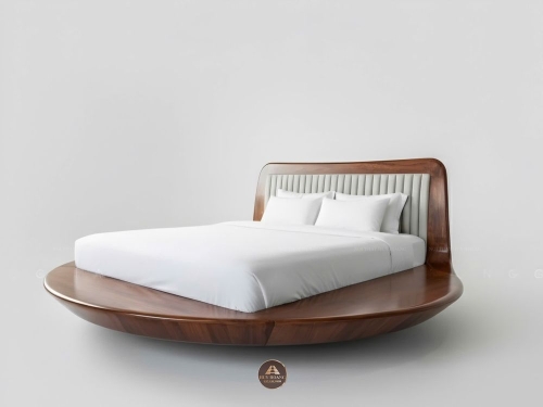 Giường ngủ gỗ óc chó Romance 24