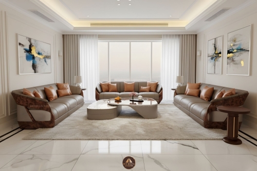 Sofa gỗ óc chó cao cấp Avalon 07