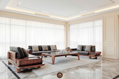 Sofa gỗ óc chó Avalon 27