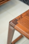 Bộ sofa gỗ óc chó hiện đại Avalon Curve